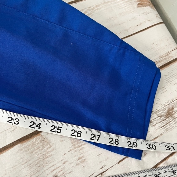 Med couture Touch Royal Blue Scrubs Med pants Large top scrub set nwt - Picture 5 of 16